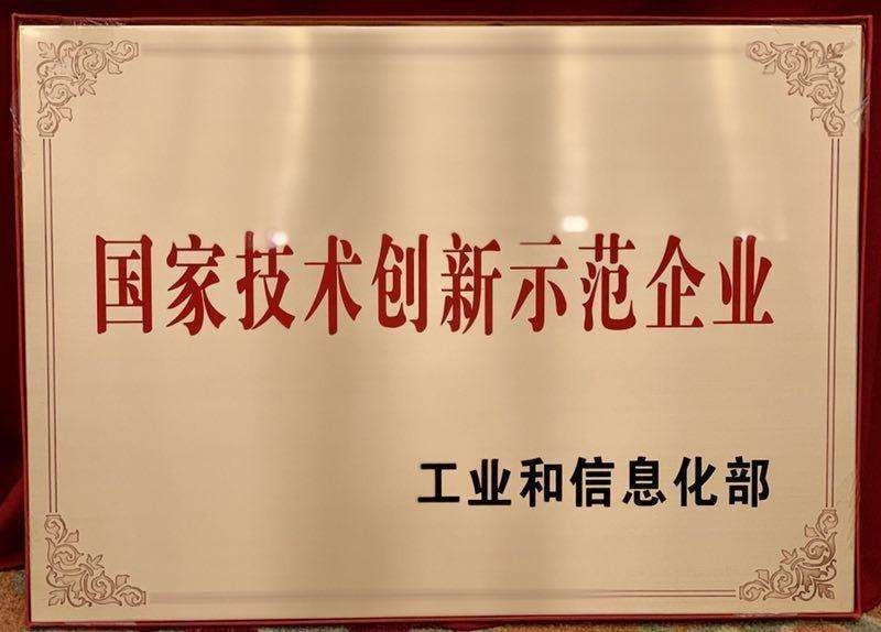 国家技术创新示范企业